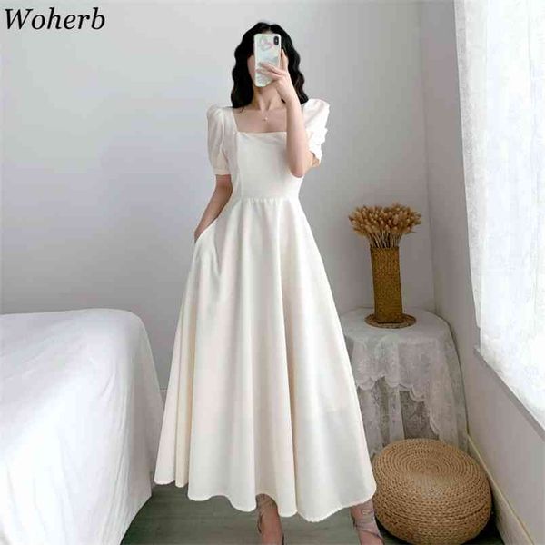 temperament woman dress summer vintage robe square collar puff sleeve backless vestidos slim elegant maix dresses 95383 210519, Black
temperament woman dress summer vintage robe square collar puff sleeve backless vestidos slim elegant maix dresses 95383 210519, Black