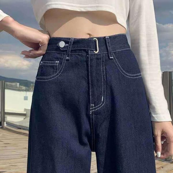 women's jeans woman pants fall plus size high waist straight loose pantalones vaqueros mujer, Blue
women's jeans woman pants fall plus size high waist straight loose pantalones vaqueros mujer, Blue