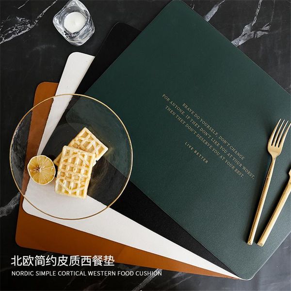 table runner leather mat placemat bowl dining waterproof oil proof place mats non-slip washable decoration accessories
table runner leather mat placemat bowl dining waterproof oil proof place mats non-slip washable decoration accessories