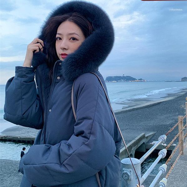 women's down & parkas wholesale xia shiwen white duck and jacket middle school long 2021 korean loose bread coat1, Black
women's down & parkas wholesale xia shiwen white duck and jacket middle school long 2021 korean loose bread coat1, Black