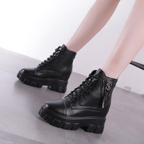 boots chunky sneakers women genuine leather snow black high ankle shoes auutmn platform for comfortable
boots chunky sneakers women genuine leather snow black high ankle shoes auutmn platform for comfortable