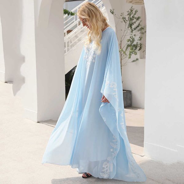2021plus size chiffon cloak for women muslim fashion abaya embroidery kaftan european clothes dubai girls cape turkey robe 2021, Red
2021plus size chiffon cloak for women muslim fashion abaya embroidery kaftan european clothes dubai girls cape turkey robe 2021, Red