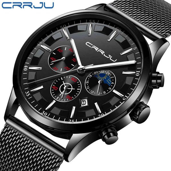 men watches crrju fashion luxury quartz clock ultra thin mesh date watch waterproof women slim dress wristwatch erkek kol saati 210517, Slivery;brown
men watches crrju fashion luxury quartz clock ultra thin mesh date watch waterproof women slim dress wristwatch erkek kol saati 210517, Slivery;brown