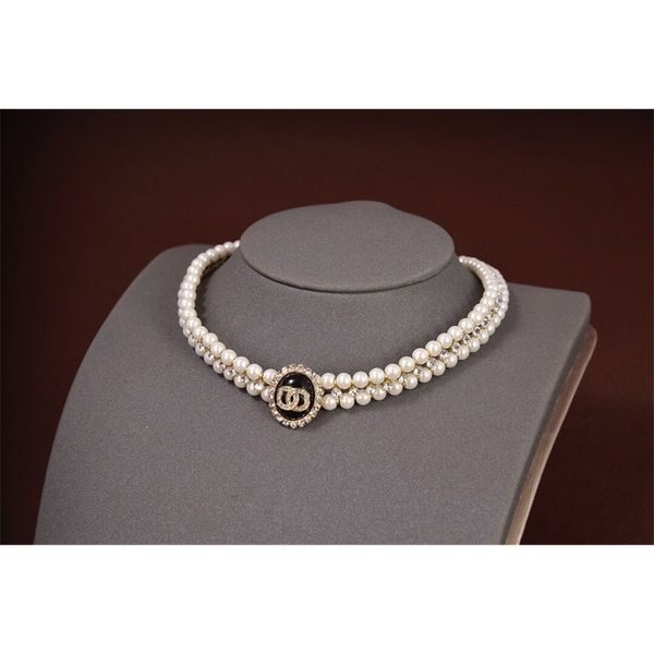70% off outlet online celebrity double layer choke necklace collar chain two colors, Black
70% off outlet online celebrity double layer choke necklace collar chain two colors, Black