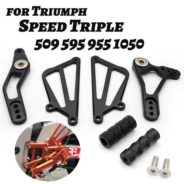 motorcycle rearset footpeg brake rear gearbox gear shift shifter lever + wing for speed triple 509 595 955 1050 02-10 pedals
motorcycle rearset footpeg brake rear gearbox gear shift shifter lever + wing for speed triple 509 595 955 1050 02-10 pedals