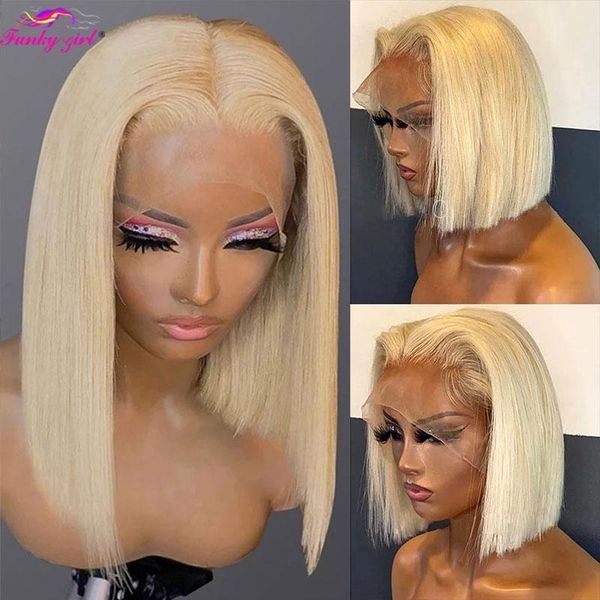 lace wigs 613 blonde bob frontal human hair brazilian straight 13x1 t part wig 4x4 closure for women, Black;brown
lace wigs 613 blonde bob frontal human hair brazilian straight 13x1 t part wig 4x4 closure for women, Black;brown