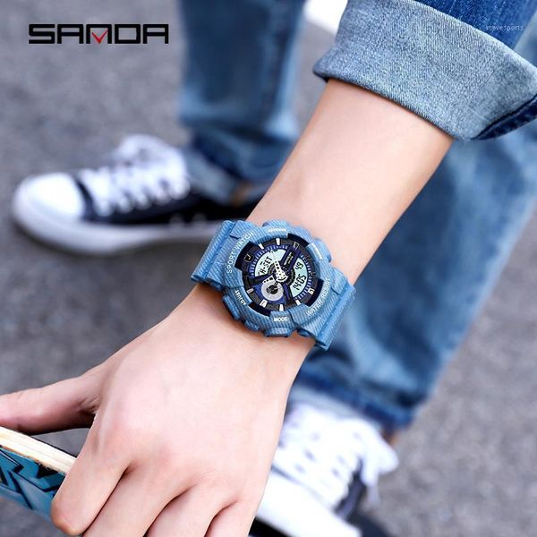 men sports watches cow boy style multifunction fashion quartz clock analog digital waterproof male watch wristwatches, Slivery;brown
men sports watches cow boy style multifunction fashion quartz clock analog digital waterproof male watch wristwatches, Slivery;brown