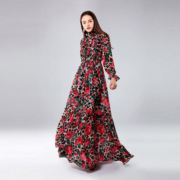 casual dresses 2021 women's dress light cooked rose leopard print stand collar waist big swing ladies spring summer, Black;gray
casual dresses 2021 women's dress light cooked rose leopard print stand collar waist big swing ladies spring summer, Black;gray