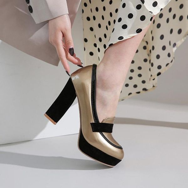 dress shoes ladies high heels platform pumps pu black gold women thick work maziao
dress shoes ladies high heels platform pumps pu black gold women thick work maziao