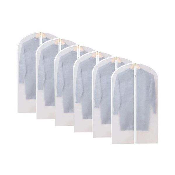 storage boxes & bins t5ef 6 pcs full zipper translucent clothes cover protector dustproof hanging clothing bag waterproof breathable
storage boxes & bins t5ef 6 pcs full zipper translucent clothes cover protector dustproof hanging clothing bag waterproof breathable