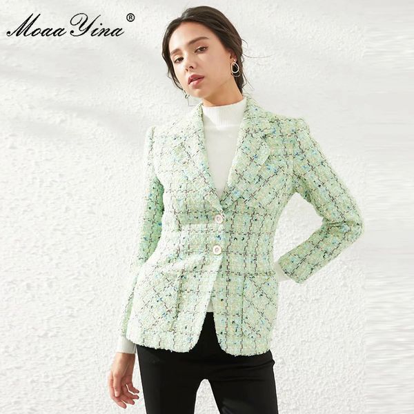 fashion designer suit jacket coat spring autumn women's long sleeve plaid ewoolen cloth jacket 210524, Black;brown
fashion designer suit jacket coat spring autumn women's long sleeve plaid ewoolen cloth jacket 210524, Black;brown