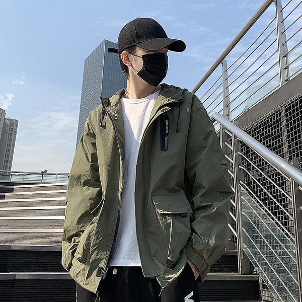 men's trench coats winter 2021 fattening plus size fashion leisure medium length hooded windbreaker thin coat men black, Tan;black
men's trench coats winter 2021 fattening plus size fashion leisure medium length hooded windbreaker thin coat men black, Tan;black