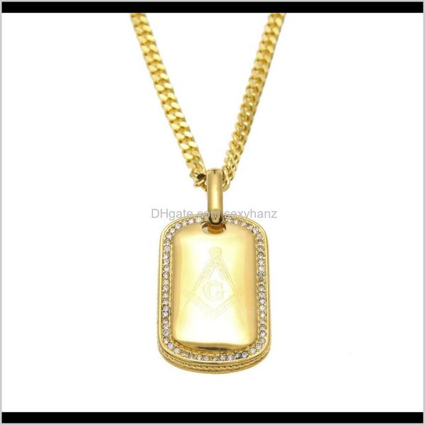 necklaces & pendants drop delivery 2021 men women stainless steel dog tag army military card masonic pendant fashion punk jewelry gold hip h, Silver
necklaces & pendants drop delivery 2021 men women stainless steel dog tag army military card masonic pendant fashion punk jewelry gold hip h, Silver