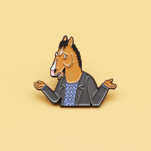 pins, brooches trendy enamel anime bojack pins fun mythical story collection lapel pin fashion cosplay jewelry gift for movie fans, Gray
pins, brooches trendy enamel anime bojack pins fun mythical story collection lapel pin fashion cosplay jewelry gift for movie fans, Gray