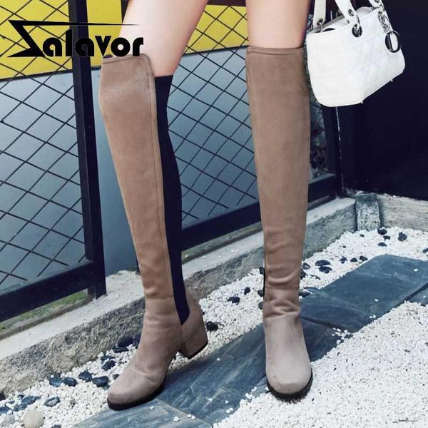boots zalavor shoes women black over the knee stretch female autumn winter lady thigh high size 34-43
boots zalavor shoes women black over the knee stretch female autumn winter lady thigh high size 34-43