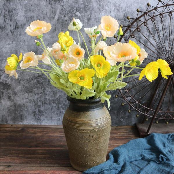 decorative flowers & wreaths 1pcs 60cm artificial silk poppy flower diy wedding christmas party home garden bouquet decoration
decorative flowers & wreaths 1pcs 60cm artificial silk poppy flower diy wedding christmas party home garden bouquet decoration