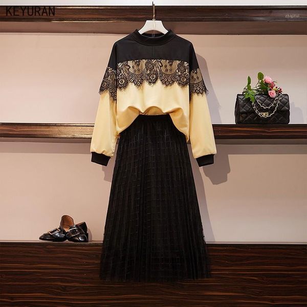 two piece dress large plus size knitted suit women sweater skirt suits pullover+mesh set female autumn winter warm big 4xl, White
two piece dress large plus size knitted suit women sweater skirt suits pullover+mesh set female autumn winter warm big 4xl, White