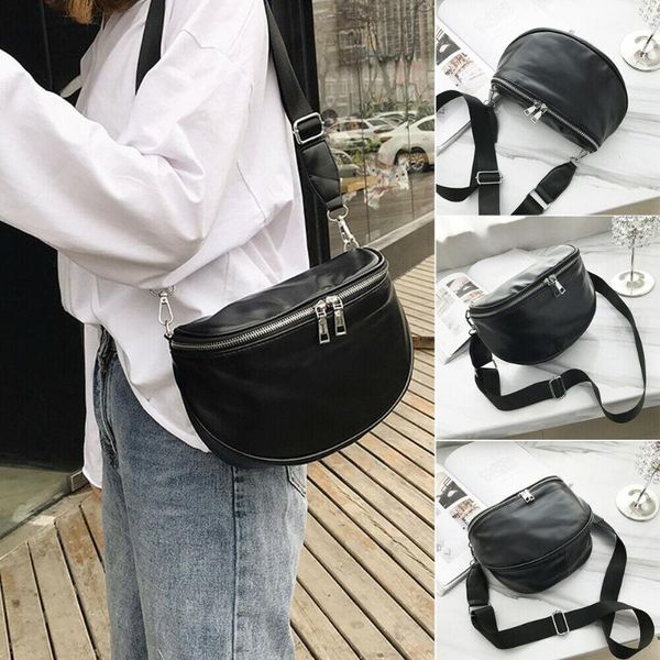 women synthetic leather shoulder bag fashion ladies black waist messenger satchel tote travel money purse bags
women synthetic leather shoulder bag fashion ladies black waist messenger satchel tote travel money purse bags