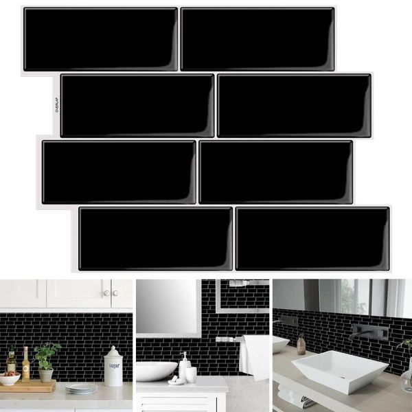 wall stickers 3d peeling and sticking of tile removable bathroom kitchen back panels home decorations
wall stickers 3d peeling and sticking of tile removable bathroom kitchen back panels home decorations