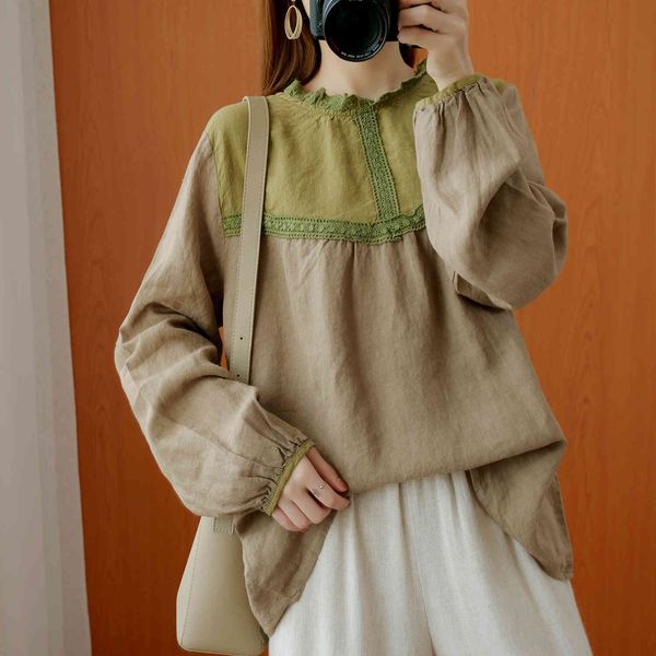 jacket casual design 2021 female turn-down collar loose plus size women's shirts a456, Black;brown
jacket casual design 2021 female turn-down collar loose plus size women's shirts a456, Black;brown
