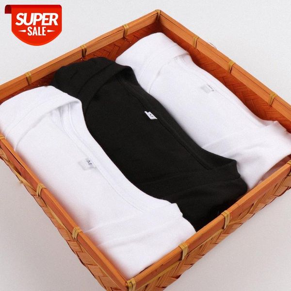 summer white korean version of pure cotton loose solid color small v-neck black thin short-sleeved t-shirt sweetheart neck shirt men #xp8r, White;black 
summer white korean version of pure cotton loose solid color small v-neck black thin short-sleeved t-shirt sweetheart neck shirt men #xp8r, White;black