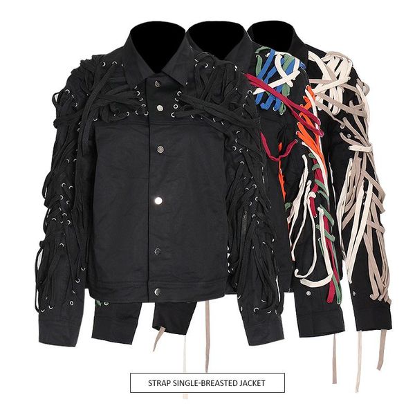women's jackets spring and autumn fashion jacket strap single-breasted design women y695, Black;brown
women's jackets spring and autumn fashion jacket strap single-breasted design women y695, Black;brown
