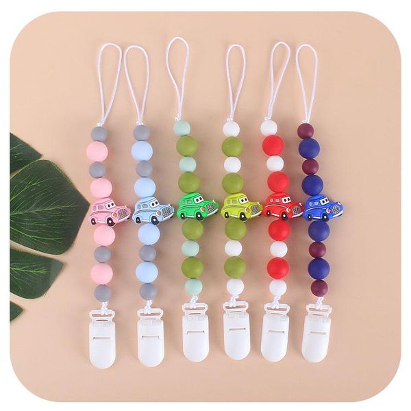 pacifiers# 1pcs diy cartton car pacifier chain silicone beads baby clips holder infant feeding teething chew toys dummy
pacifiers# 1pcs diy cartton car pacifier chain silicone beads baby clips holder infant feeding teething chew toys dummy