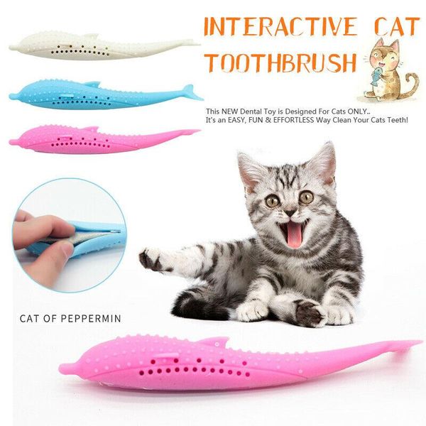 cat toys interactive toothbrush fish shape toy with catnip tartar cleaner soft silicone mint molar teeth stick chew
cat toys interactive toothbrush fish shape toy with catnip tartar cleaner soft silicone mint molar teeth stick chew
