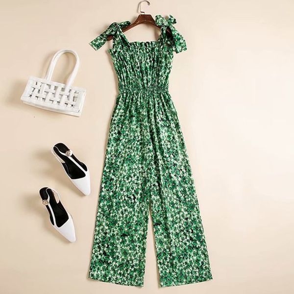 Women's Jumpsuits & Rompers European wear summer style bowknot Condole belt Green leaf printing Fashion jumpsuit 83FE, Black;white
Women's Jumpsuits & Rompers European wear summer style bowknot Condole belt Green leaf printing Fashion jumpsuit 83FE, Black;white