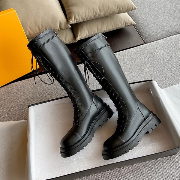 boots brand high knee-high genuine leather for women 2021 fashion shoes lace-up zipper opening female mid boot, Black
boots brand high knee-high genuine leather for women 2021 fashion shoes lace-up zipper opening female mid boot, Black