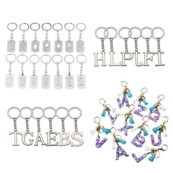 5pcs/set english letter key chain men&#39s and women&#39s key chain pendant key chain gift, Slivery;golden
5pcs/set english letter key chain men&#39s and women&#39s key chain pendant key chain gift, Slivery;golden