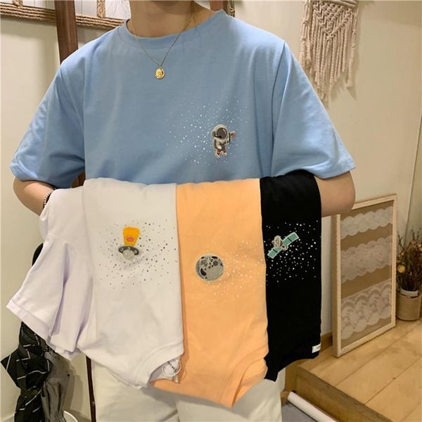 women's t-shirt 4 colors harajuku women tshirts 2021 summer cartoon embroidery short sleeve woman all-match casual (xg679), White
women's t-shirt 4 colors harajuku women tshirts 2021 summer cartoon embroidery short sleeve woman all-match casual (xg679), White