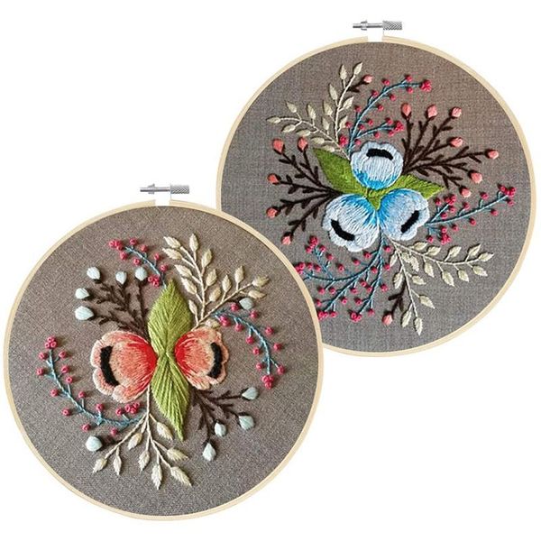 pack embroidery starter kit, stamped kit including cloth with pattern, hoop other arts and crafts
pack embroidery starter kit, stamped kit including cloth with pattern, hoop other arts and crafts