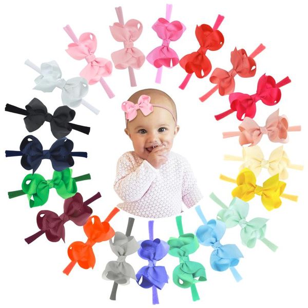 hair accessories 25 pcs/lot solid ribbon bowknot baby headband for girls nylon elastic bands handmade turban headwear kids, Slivery;white
hair accessories 25 pcs/lot solid ribbon bowknot baby headband for girls nylon elastic bands handmade turban headwear kids, Slivery;white