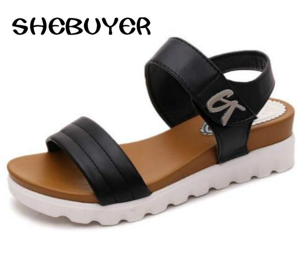 sandalias mujer 2021 summer gladiator sandals women flat with thick bottom fashion shoes platform comfortable ladies footwear, Black
sandalias mujer 2021 summer gladiator sandals women flat with thick bottom fashion shoes platform comfortable ladies footwear, Black