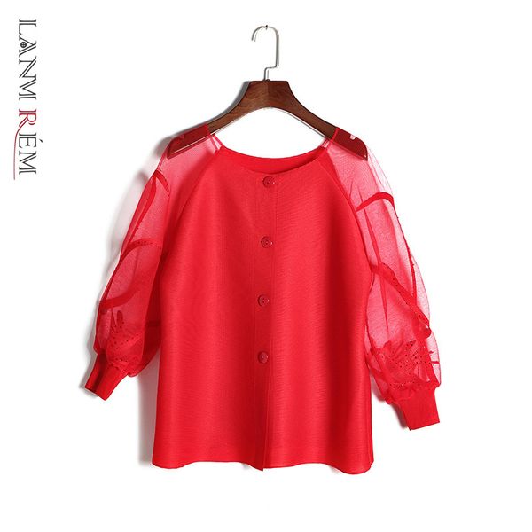 women black big size mesh pleated t-shirt arrivals round neck long sleeve fashion tide spring autumn 2e1583 210507, White
women black big size mesh pleated t-shirt arrivals round neck long sleeve fashion tide spring autumn 2e1583 210507, White