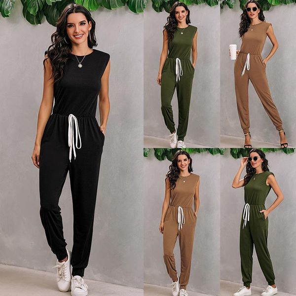women's jumpsuits & rompers spring and summer one piece pants stretchy jumpsuit soild color sleeveless bodysuit, Black;white
women's jumpsuits & rompers spring and summer one piece pants stretchy jumpsuit soild color sleeveless bodysuit, Black;white