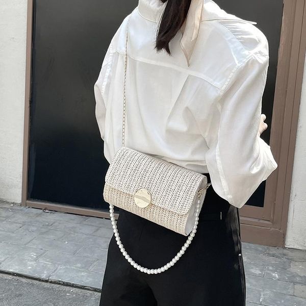 evening bags bohemian style pearl chain straw women mini one shoulder bag harajuku street cross body for vintage bolso mujer
evening bags bohemian style pearl chain straw women mini one shoulder bag harajuku street cross body for vintage bolso mujer