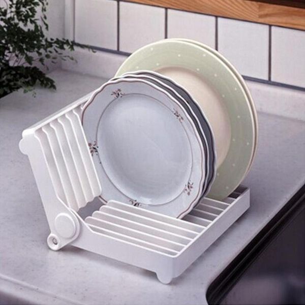 foldable dish rack stand holder bowl plate organizer tray tableware storage kitchen drying drainer drip shelf tools & organization
foldable dish rack stand holder bowl plate organizer tray tableware storage kitchen drying drainer drip shelf tools & organization