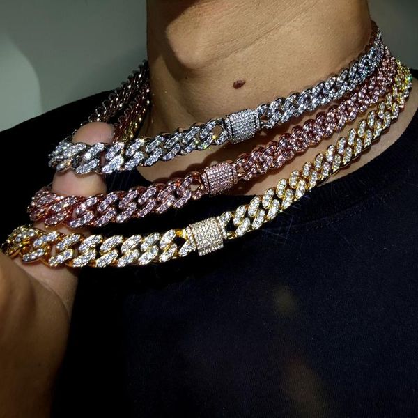 chains 12mm hip hop 1 row zircon cuban bling iced out chain necklace for men rock jewelry 2021 copper, Silver
chains 12mm hip hop 1 row zircon cuban bling iced out chain necklace for men rock jewelry 2021 copper, Silver