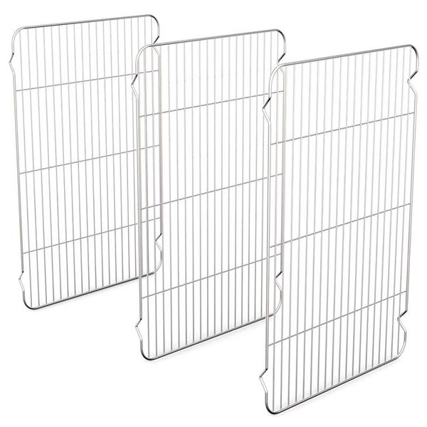 other bakeware 3 pcs 304 stainless steel cooling rack,non-stick cake rack,baking rack for cooking and baking grill cooling,etc
other bakeware 3 pcs 304 stainless steel cooling rack,non-stick cake rack,baking rack for cooking and baking grill cooling,etc