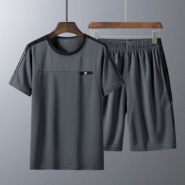 Men's Tracksuits Men Summer Clothing Short Sleeved T Shirt Tracksuit Sets Patchwork Sweat Suits 2 Pcs Jogger Shorts Casual Male Sports Wear MROK, Gray
Men's Tracksuits Men Summer Clothing Short Sleeved T Shirt Tracksuit Sets Patchwork Sweat Suits 2 Pcs Jogger Shorts Casual Male Sports Wear MROK, Gray