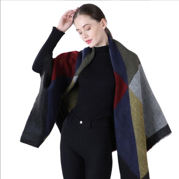 scarves style warm imitation cashmere scarf in autumn and winter. geometric jacquard shawl. women's fashionable, Blue;gray
scarves style warm imitation cashmere scarf in autumn and winter. geometric jacquard shawl. women's fashionable, Blue;gray