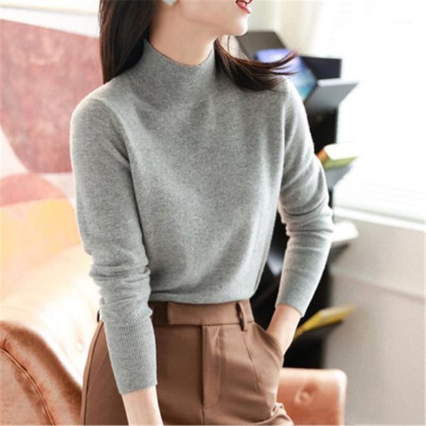 women's sweaters 2021 autumn winter cashmere women fashion turtleneck pullover slim long sleeve knitted jumper soft warm pull femme, White;black
women's sweaters 2021 autumn winter cashmere women fashion turtleneck pullover slim long sleeve knitted jumper soft warm pull femme, White;black