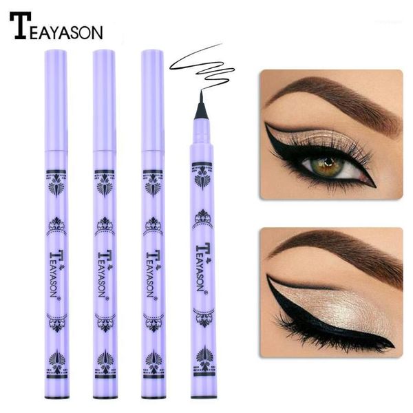 teayason super slim eyeliner waterproof long lasting blue handle cool black color 1mm soft head liquid pencil am0951
teayason super slim eyeliner waterproof long lasting blue handle cool black color 1mm soft head liquid pencil am0951