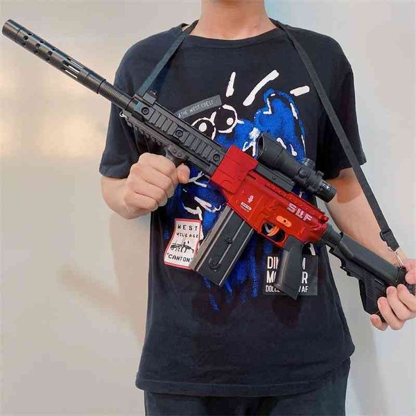 children's m416 soft bullet electric continuous firing detachable clip simulation toy gun chicken eating equipment set
children's m416 soft bullet electric continuous firing detachable clip simulation toy gun chicken eating equipment set