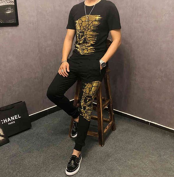 men's tracksuits men's casual summer t-shirt of clothing jogger sportsuits man-wear diamond ensemble, Gray
men's tracksuits men's casual summer t-shirt of clothing jogger sportsuits man-wear diamond ensemble, Gray