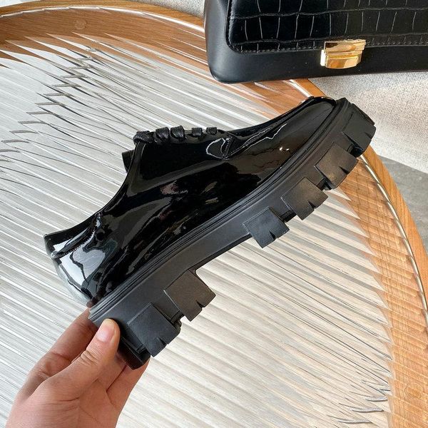 dress shoes genuine leather platform pumps for women sheepskin lace-up thick heel casual round toe handmade, Black
dress shoes genuine leather platform pumps for women sheepskin lace-up thick heel casual round toe handmade, Black