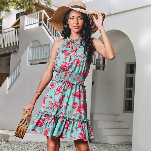 casual dresses women's dress 2021 summer sleeveless flower midi party vintage shirt elastic high waist miniskirt, Black;gray
casual dresses women's dress 2021 summer sleeveless flower midi party vintage shirt elastic high waist miniskirt, Black;gray