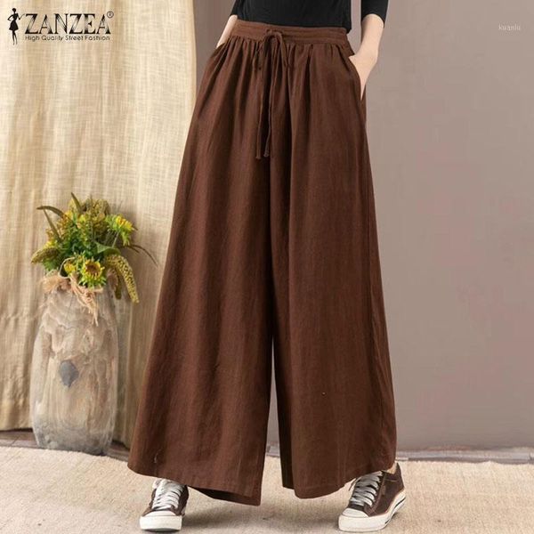 spring women wide leg pants casual vintage high waist loose trousers solid pantalon streetwear cotton palazzo plus size women's & capri, Black;white
spring women wide leg pants casual vintage high waist loose trousers solid pantalon streetwear cotton palazzo plus size women's & capri, Black;white